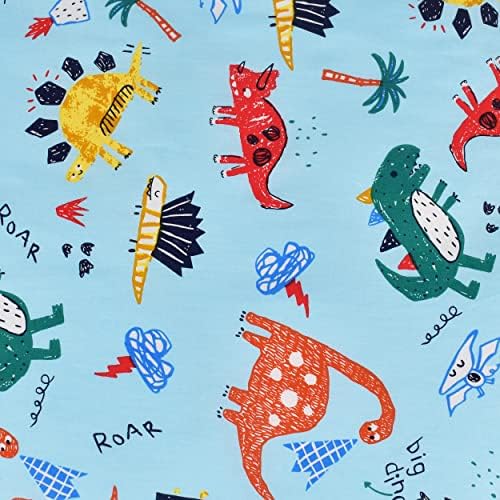 MEJU Dinosaur Duvet Cover Set 43 x 59 Pillowcase 13 x 19