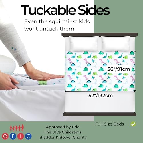 Hygge Sheets Dinosaur Mattress Pads for Kids 1