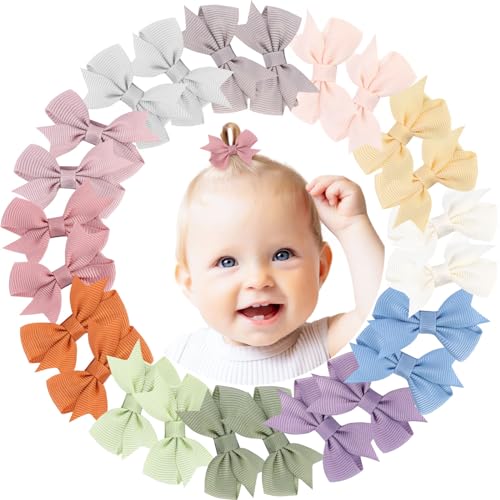 24PCS Oaoleer 2 Inch Toddler Hair Clips