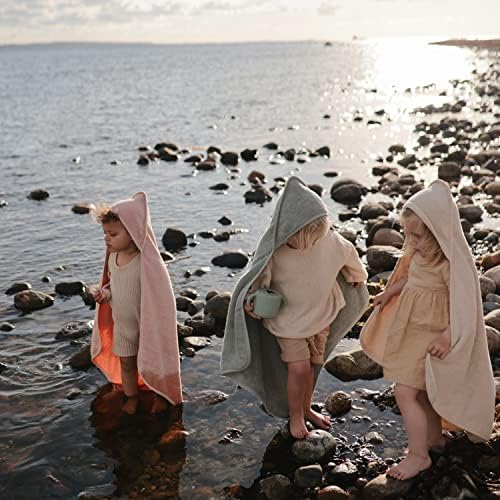 Mushie Baby Hooded Towel Organic Cotton