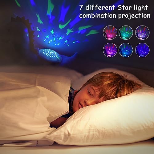 Wiwens Baby Sleep Soother Pillow with Starlight Projection