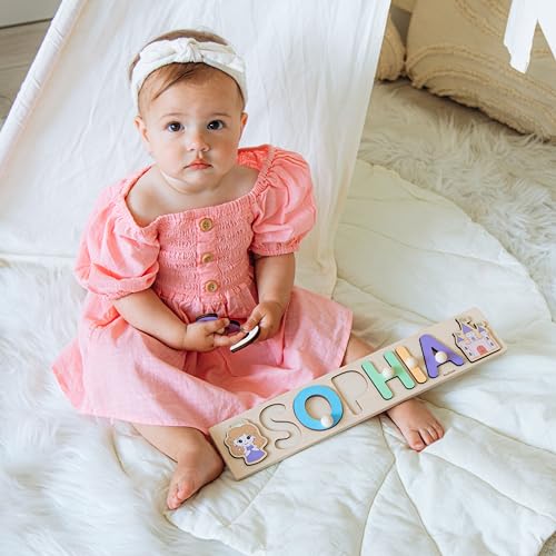 Personalized Wooden Name Puzzles For Toddlers