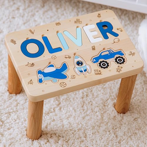 Step Stool for Kids with Name Engraving