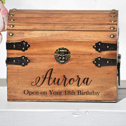 Baby Time Capsule 1st Birthday Container Personalized Keepsake Box