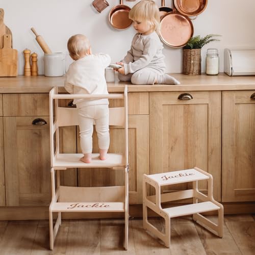 Montessori Learning Tower and Desk with Chair