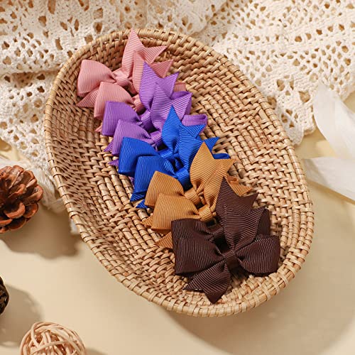 YHXX YLEN 40PCS 2 Inch Baby Hair Clips Bows