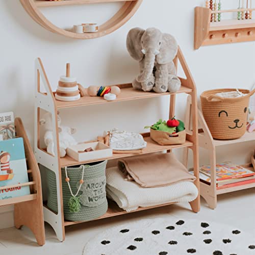 Enjoy The Wood Kids Open Shelf - Natural Large