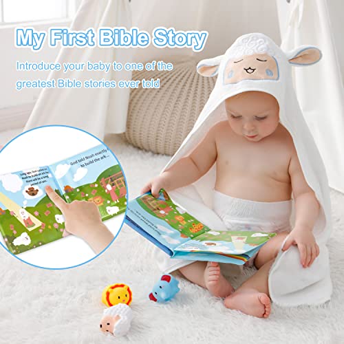 My First Noahs Ark 7 Pcs Baptism Gift Set for Boys
