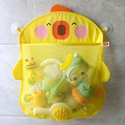 SYlive Bathtub Toy Organizer with Suction Cups 1