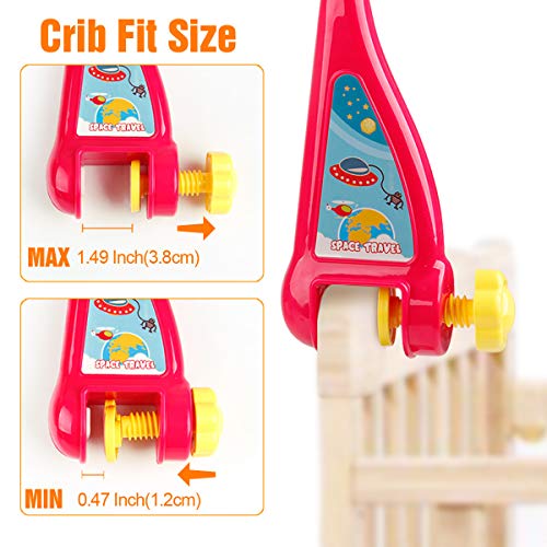 Mini Tudou Musical Crib Mobile with Lights and 108 Melodies 1