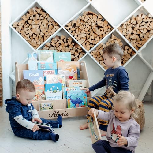 Montessori Kids Toy Shelf Bookcase Set 1