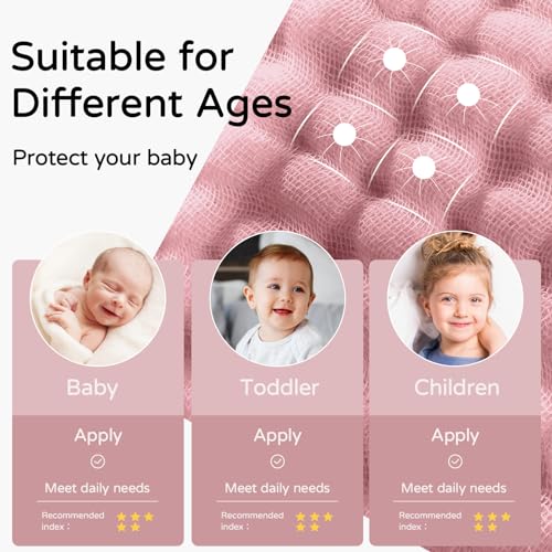 Yoofoss Hooded Baby Towels 2 Pack Muslin Cotton