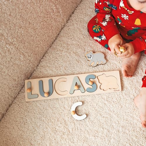 Personalized Wooden Name Puzzles For Toddlers