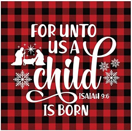 Isaiah 96 Baby Born Wall Decal 18in Peel and Stick