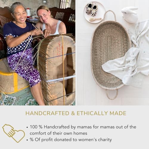 Premium Baby Changing Basket with High Sides Liner