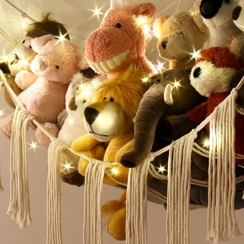 RelaxScene Stuffed Animal Hammock with LED Light 1
