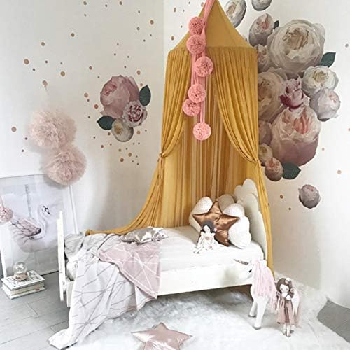 Baby Net Ball Pink Hanging Flower Bedding Accessory