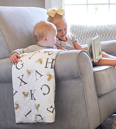 Burts Bees Baby Reversible Blanket 30x40