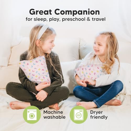 KeaBabies Mini Toddler Pillow - 9x13 Organic Sleep Pillow