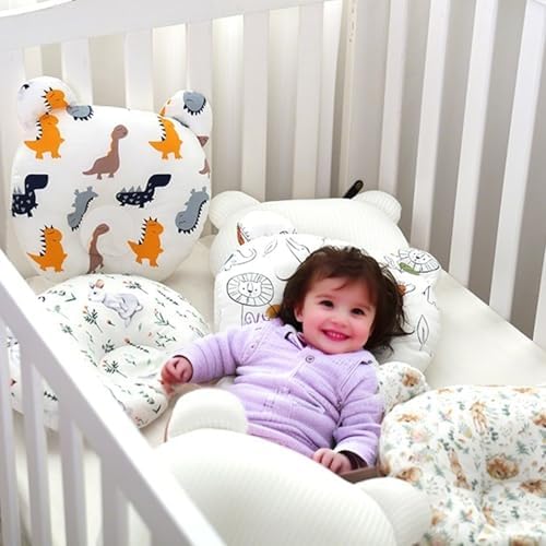 ParkistStar Baby Breathable Travel Pillow with Bear Shape