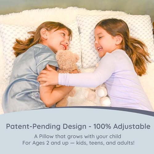 Lussi Company Toddler Pillow 2-13x19 Adjustable
