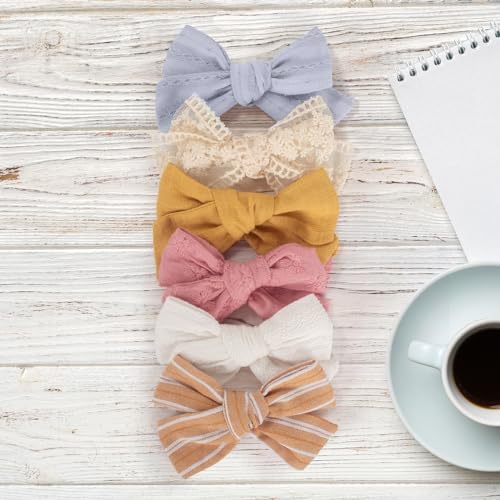 VISBL Baby Girl Headbands and Bows Set 1