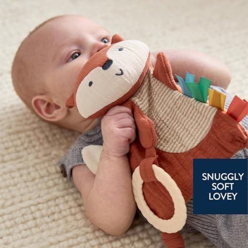 Itzy Ritzy Bitzy Crinkle Sensory Toy Fox 1