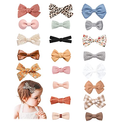 Jesries 21 Pack Baby Girl Hair Clips Bows