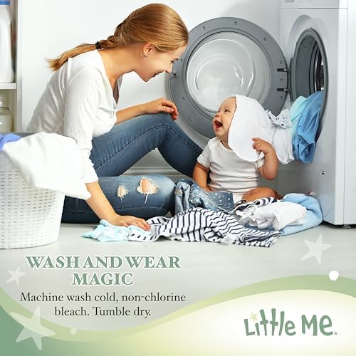 Little Me Gender Neutral Receiving Blanket 30 x 27 Inches