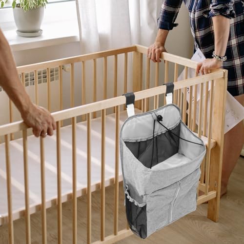 Vaguelly Cradle Hanging Storage Bag for Diapers Wipes
