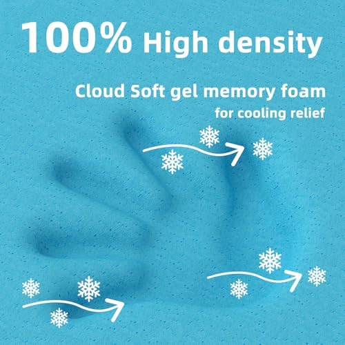 2 Crib Mattress Topper with Waterproof Cover and Gel-Foam Padding