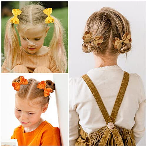 80PCS 3Inch Hair Bows for Girls with Alligator Clips