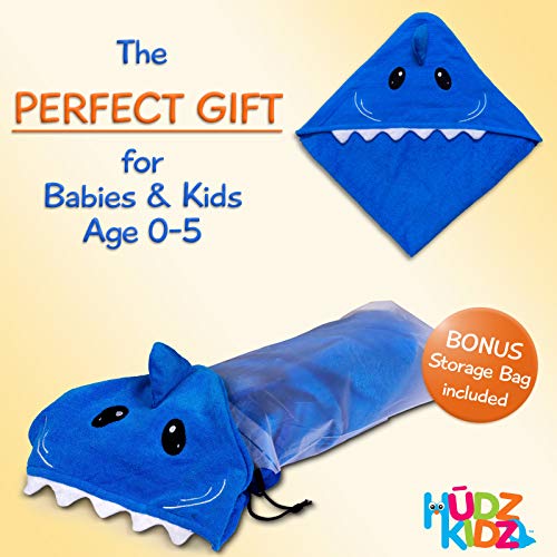 Hudz Kidz Baby Shark Towel 100 Cotton