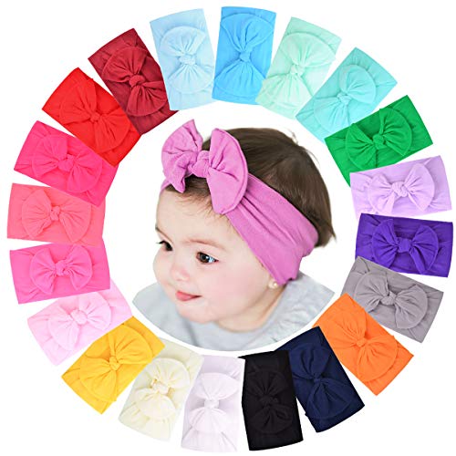 Jollybows 20pcs Baby Girls Hair Bows Headbands 1