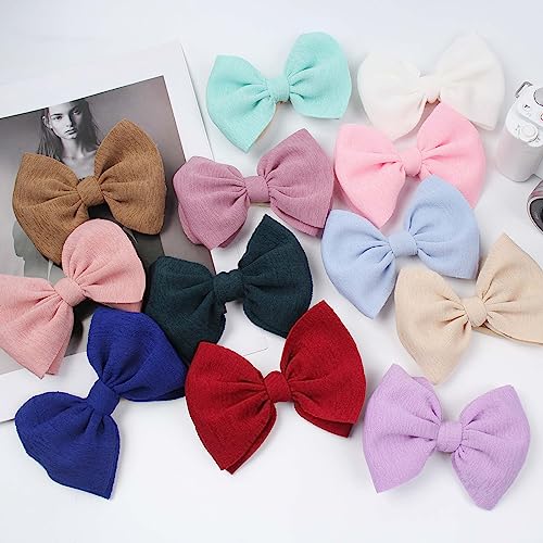 YanJie Baby Girls Headbands 10PCS 45 Inch Bow Hair Accessories