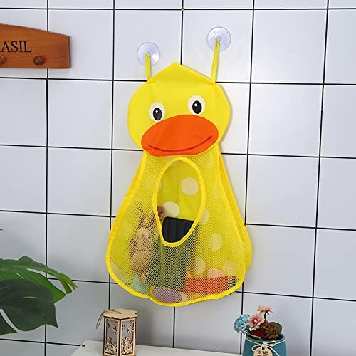 Cute Animal Baby Bath Storage Bag with Suction Cups 1