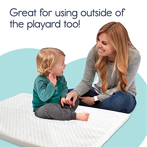 Hiccapop Pack and Play Mattress Pad 38x26x15 1