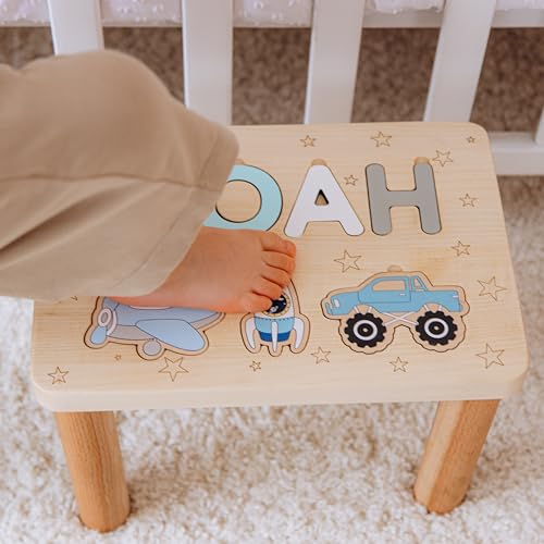 Step Stool for Kids with Name Engraving