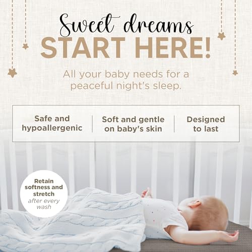 KoolerThings Organic Muslin Cotton Bassinet Sheets 2 Pack