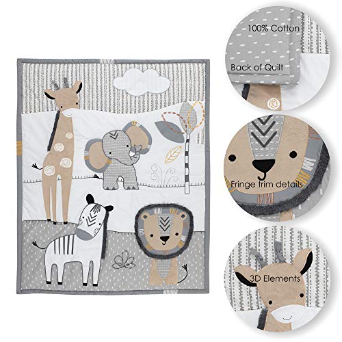 Lambs Ivy Jungle Safari Crib Bedding Set
