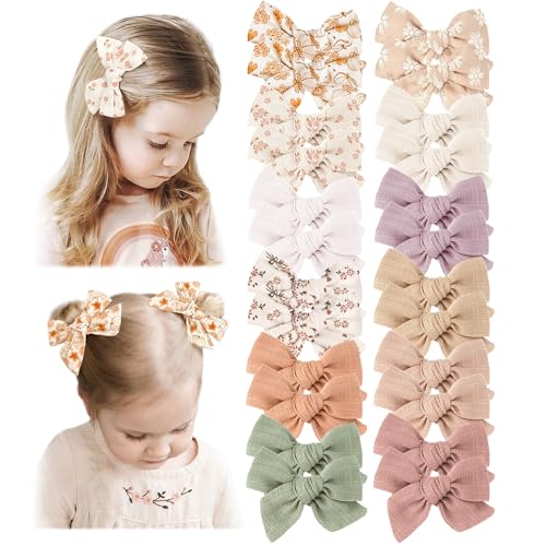 Niceye 24 Pack Baby Girl Hair Clips Set