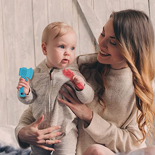 TYRYHU Teething Toy Set for Babies 0-12 Months