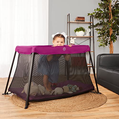 Dream On Me Travel Light Playard Pink