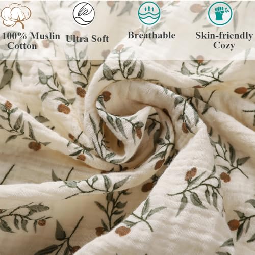 Fadacudan Muslin Bassinet Sheets 2 Pack Cotton Fitted Roman