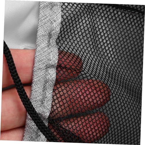 GARVALON 1pc Crib Storage Bag Bed Organizer for Diapers and Essentials