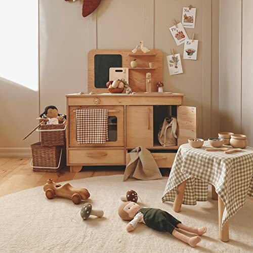 Kids Pretend Play Kitchen Montessori Toddler Furniture