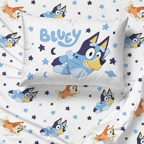 Jay Franco Bluey Bingo Toddler Bed Set - 4 Piece