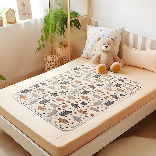 YIVEKO Reusable Waterproof Bed Pad for Baby and Adults