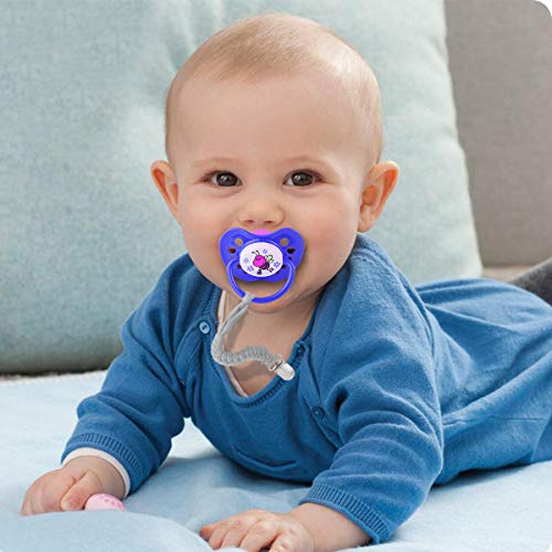 Baby Pacifier Holder 100 Handmade Braided Clip Grey