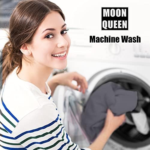 MOONQUEEN 2-Pack Breathable Microfiber Crib Sheets